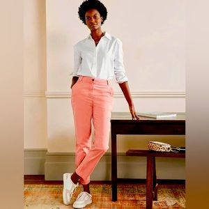 NWT Boden Classic Chino Pants in Mauve Flower Pink (10P) ⭐️clearance ⭐️